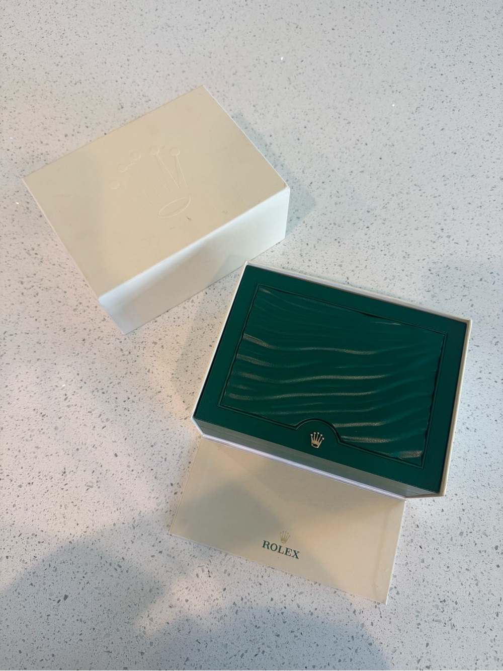 Authentic Rolex Box + Card & Papers Set